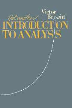 خرید و دانلود نسخه کامل کتاب Yet Another Introduction to Analysis