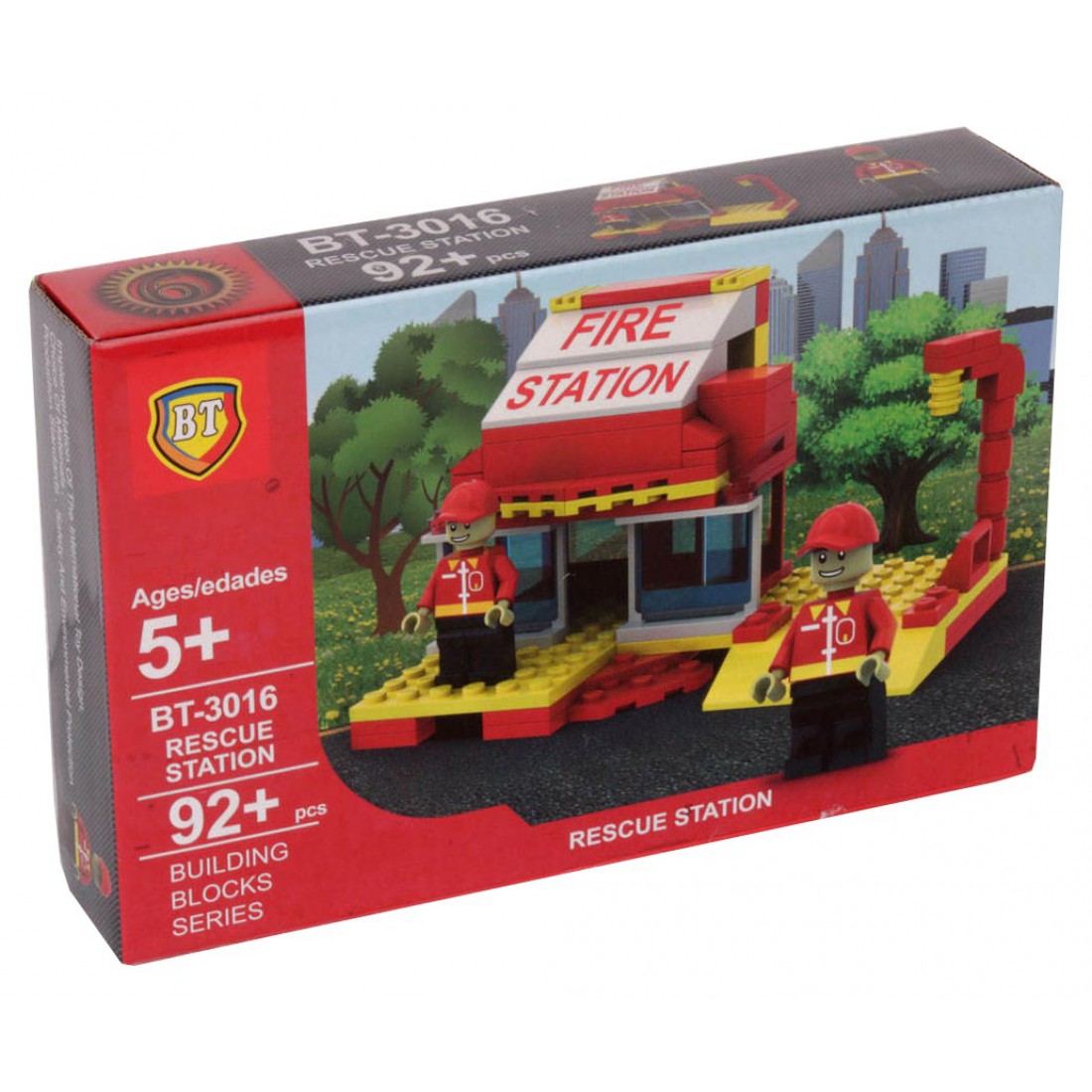 ساختنی بی تی مدل ایستگاه آتشنشانی کد 3016