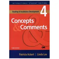 کتاب concepts and comments 4  (جنگل) اثر پاتیریکیا اسکرت