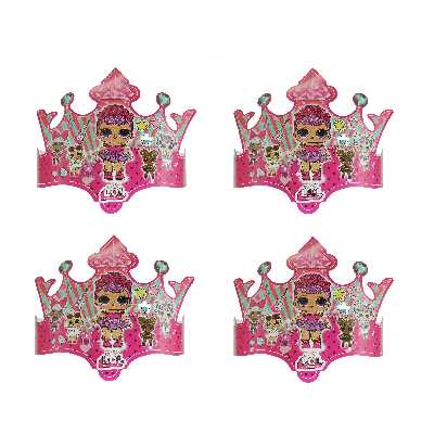 تاج تولد مستر تم طرح ال او ال بسته 4 عددی