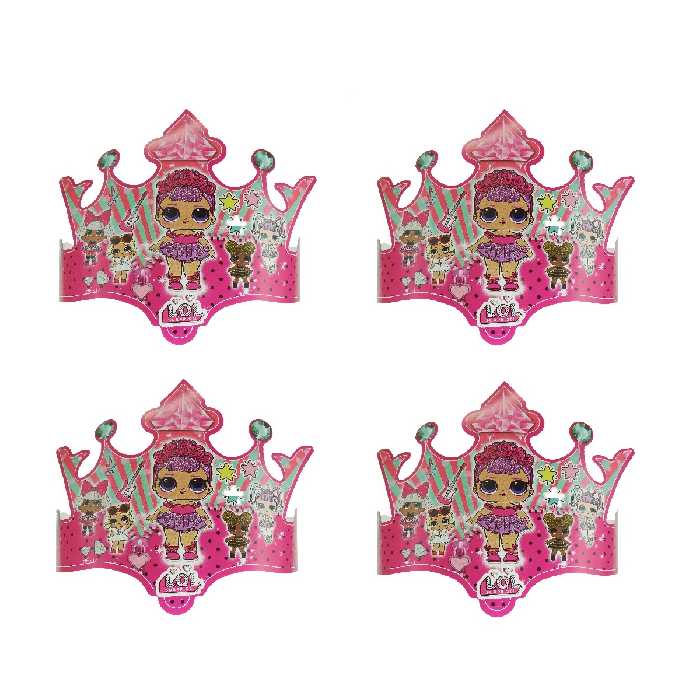 تاج تولد مستر تم طرح ال او ال بسته 4 عددی