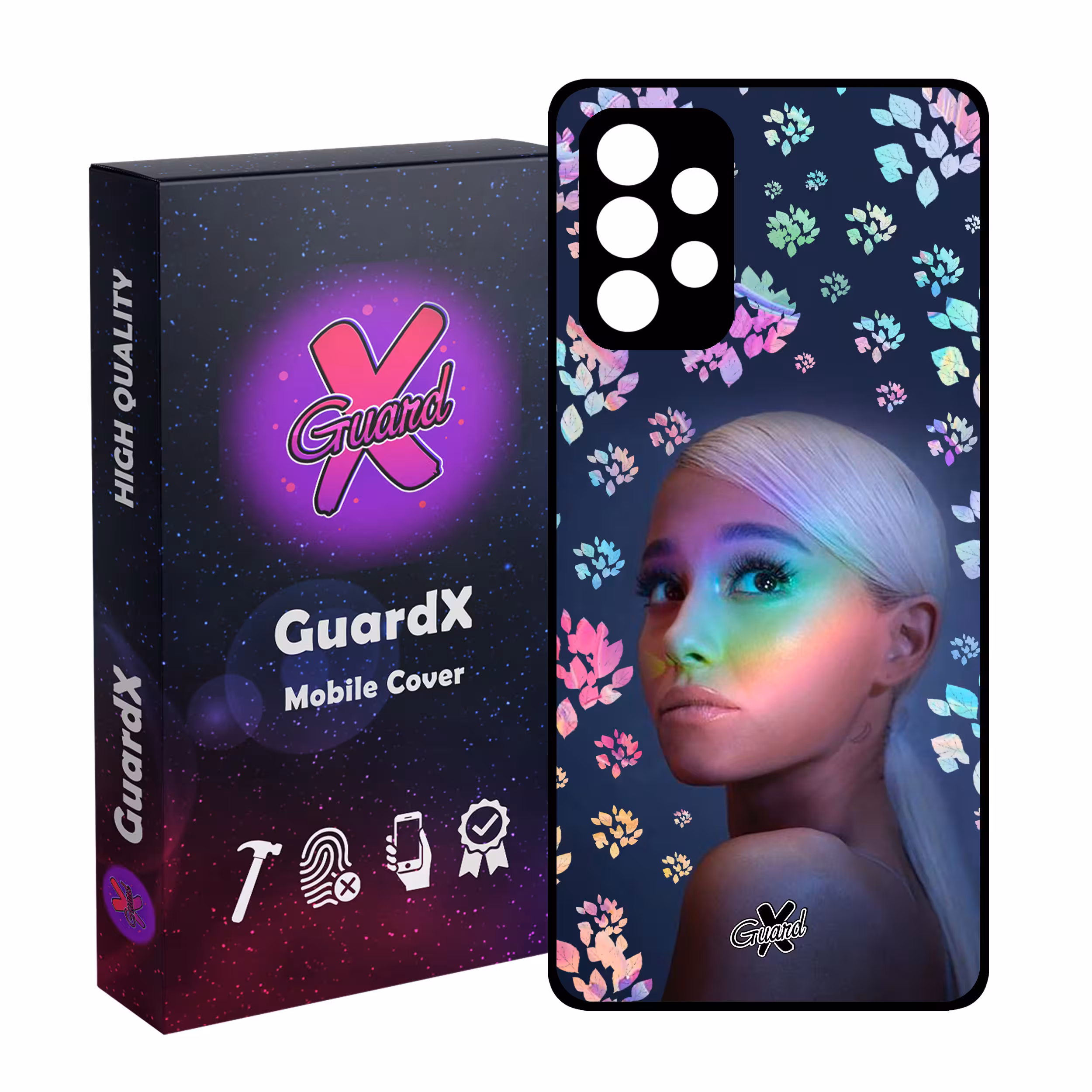 کاور گارد ایکس طرح Ariana مدل Glass10143 مناسب برای گوشی موبایل سامسونگ Galaxy A52s