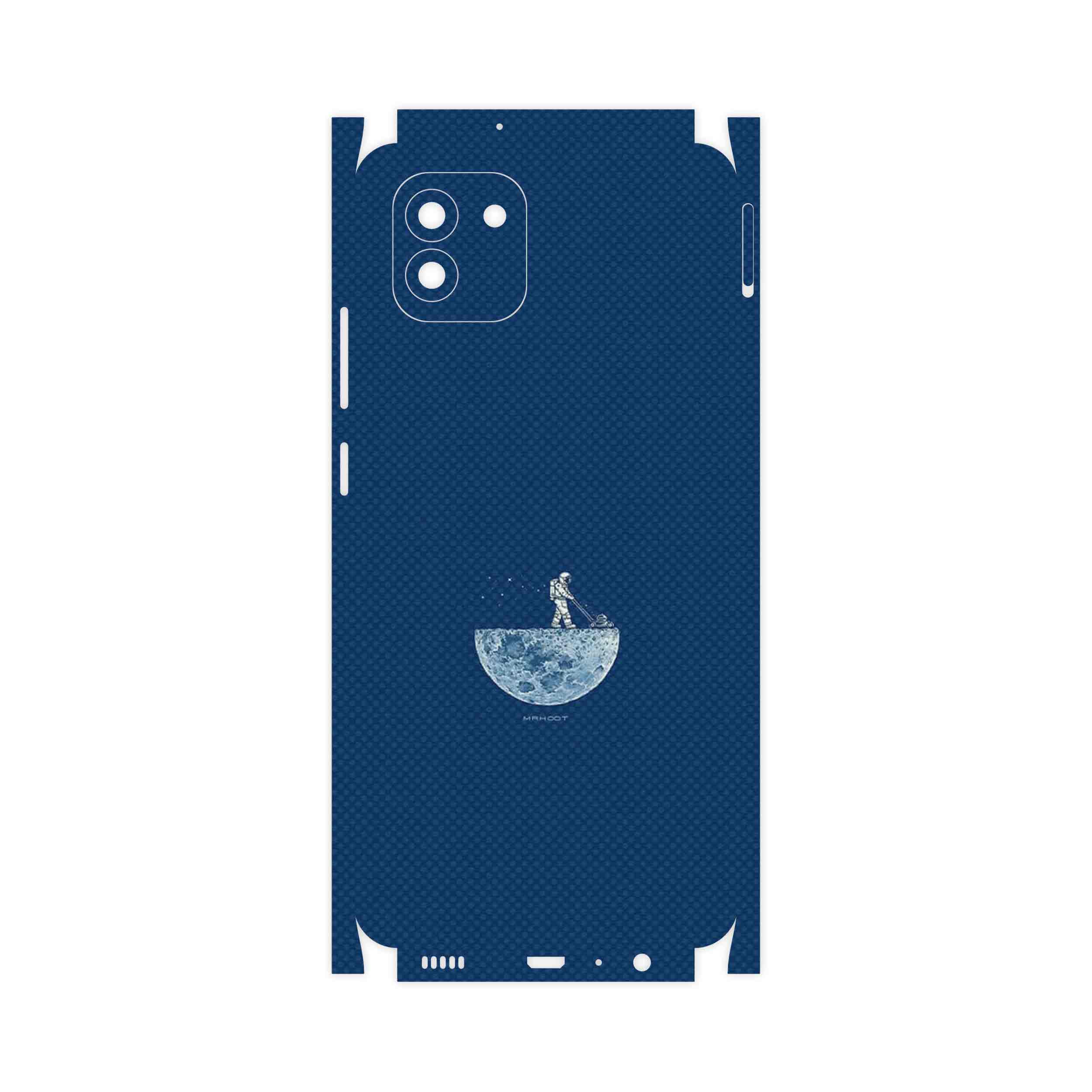 برچسب پوششی ماهوت مدل Minimal Gardener Astronaut-FullSkin مناسب برای گوشی موبایل سامسونگ Galaxy A03