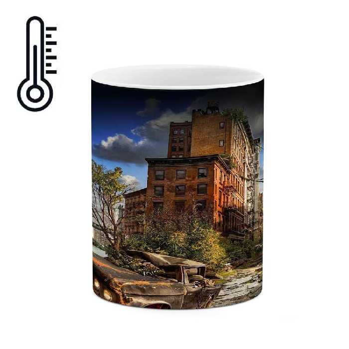 ماگ حرارتی کاکتی طرح فانتزی مدل mgh12394