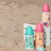 شیشه شیر ساونیکس مدل گربه و ساحل ظرفیت 270 میلی لیتر