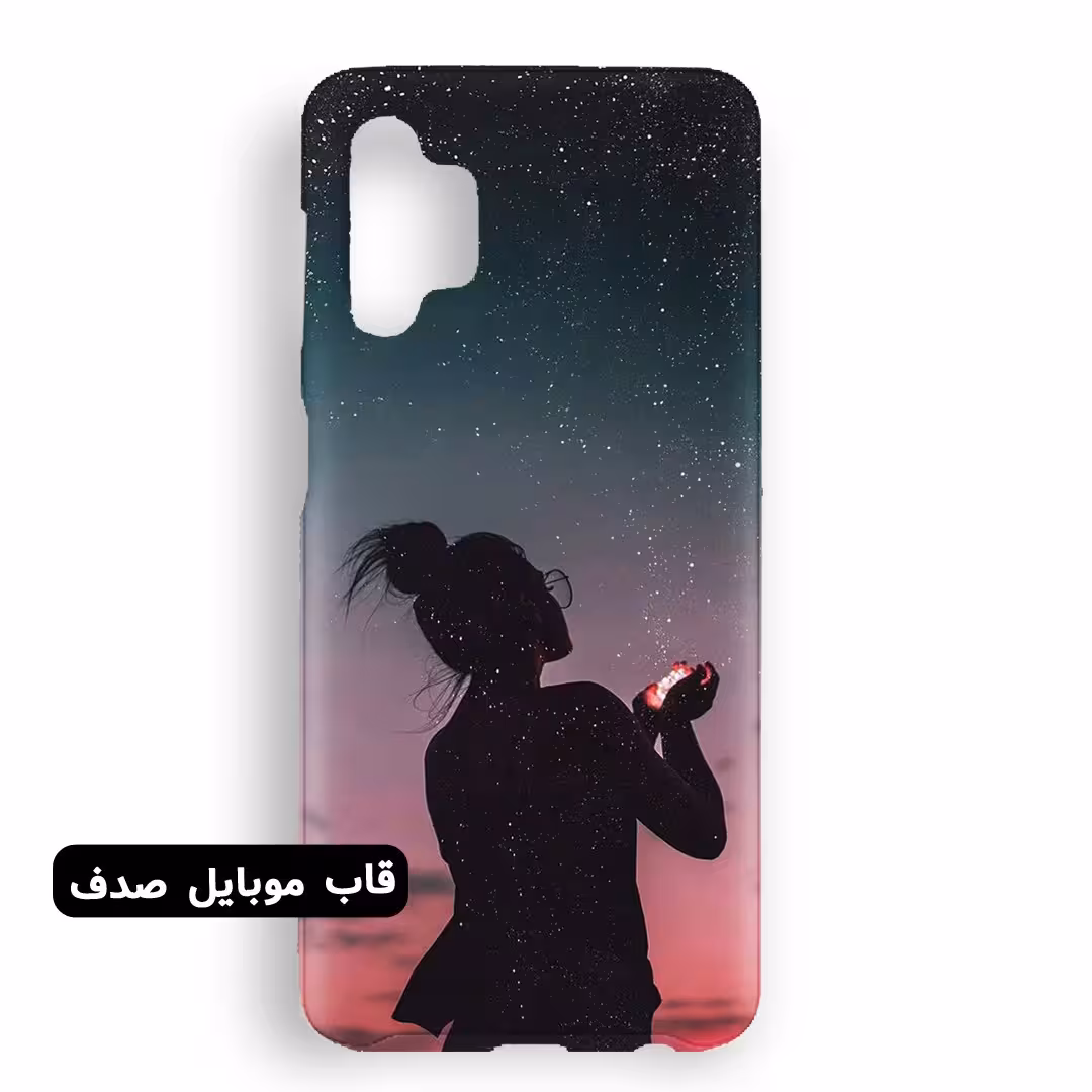 قاب گوشی هارد سه بعدی مدل A32 5G طرح دخترونه کد 701