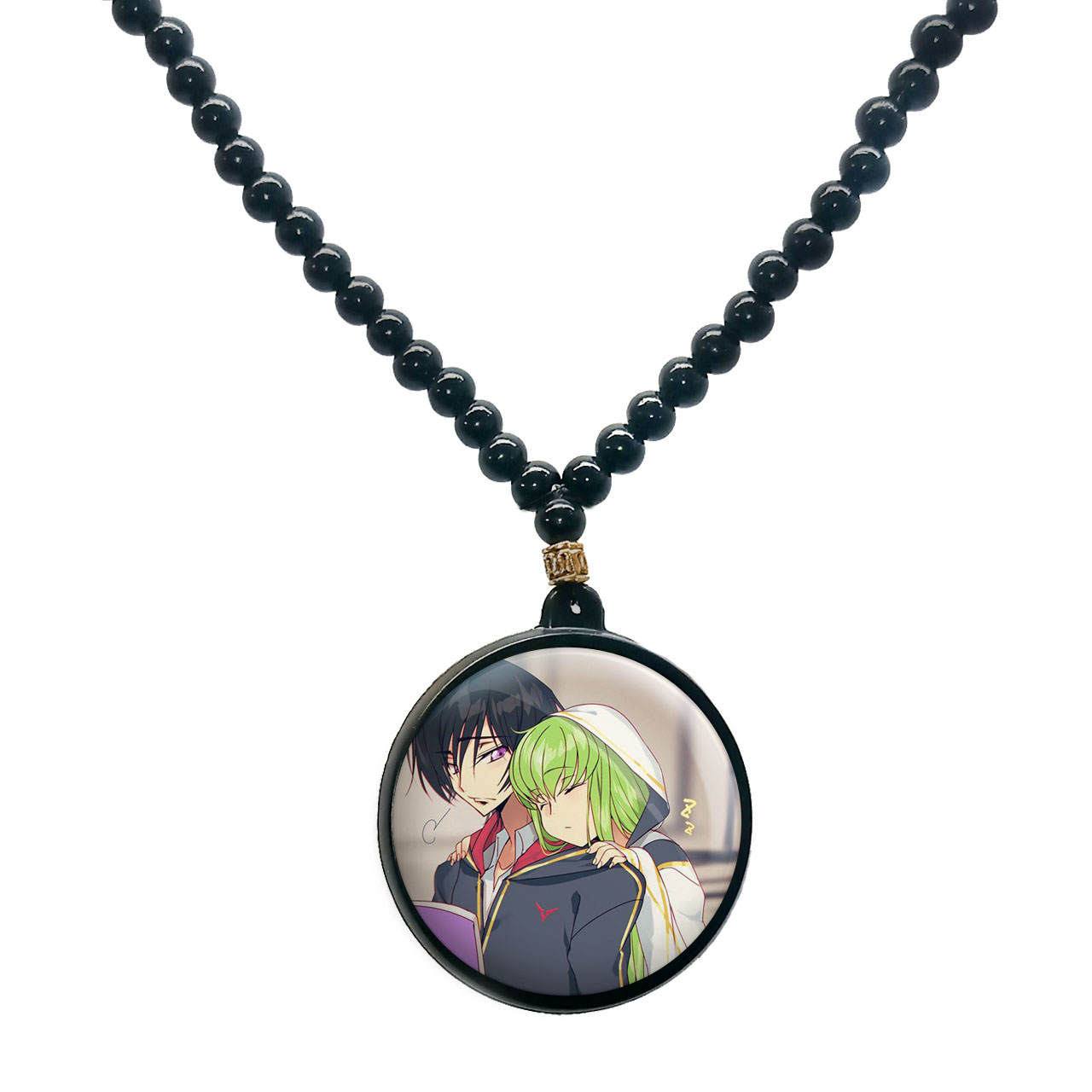 گردنبند پرمانه طرح Code Geass کد pmd.23098 مدل دو طرفه