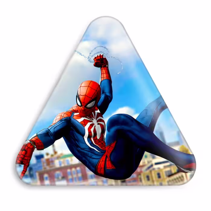 پیکسل خندالو طرح مرد عنکبوتی Spider Man مدل مثلثی کد 13168