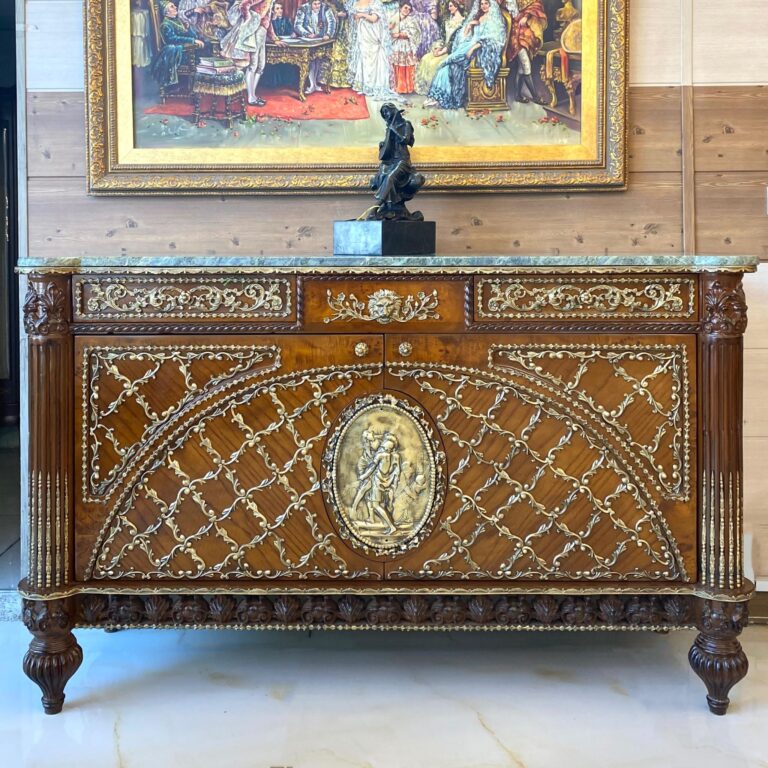 کنسول بدون آینه برنزکوب