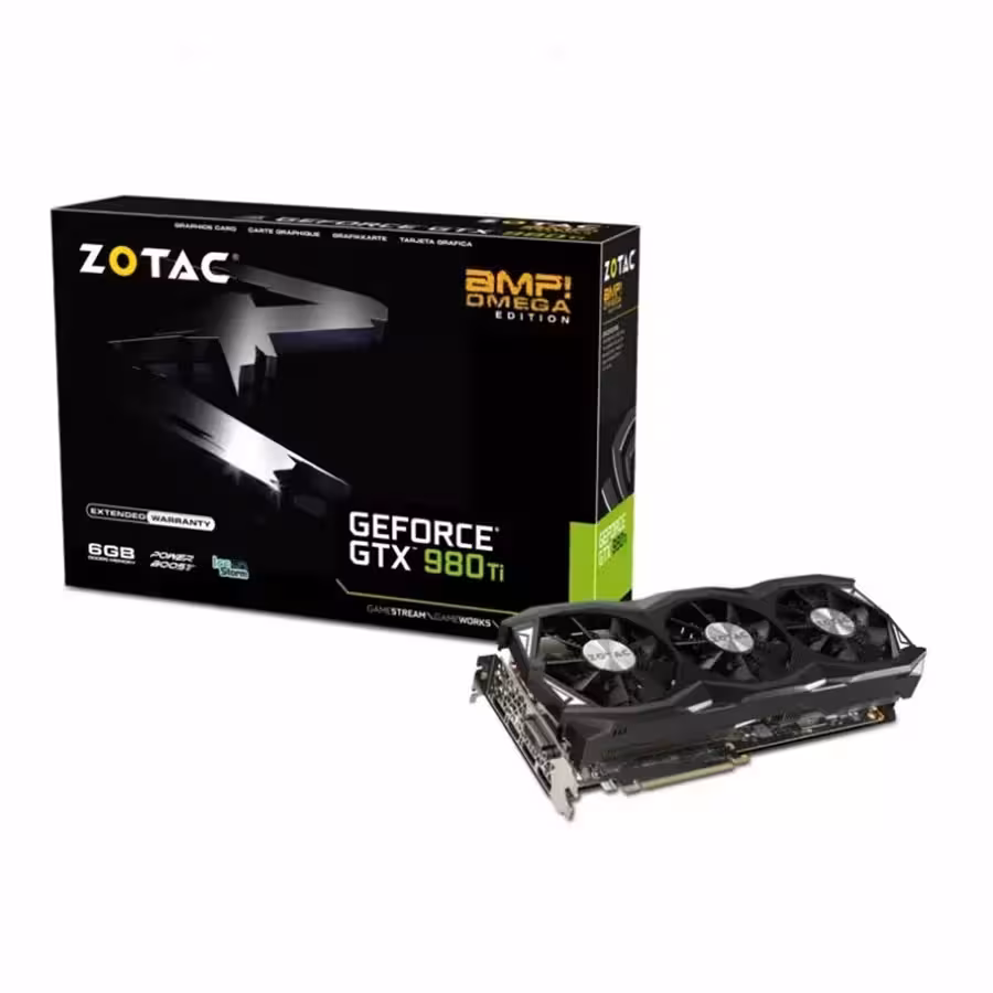 کارت گرافیک زوتاک GTX 980 Ti AMP OMEGA 6GB GDDR5