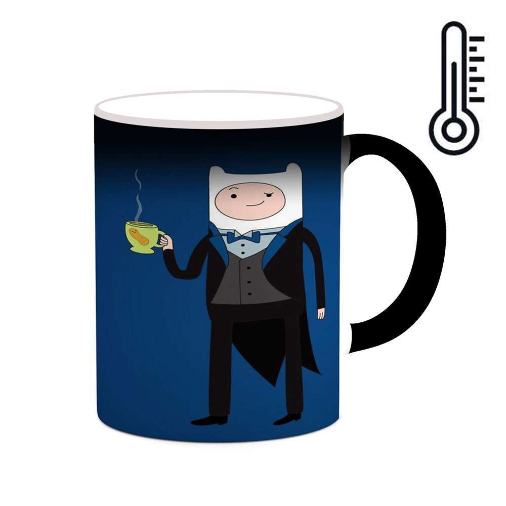 ماگ حرارتی کاکتی طرح کارتون Adventure Time مدل mgh22065