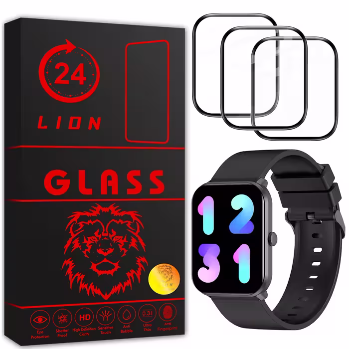 محافظ صفحه نمایش لاین مدل RT007 مناسب برای ساعت هوشمند شیایومی Smart Watch Imilab W01 بسته سه عددی