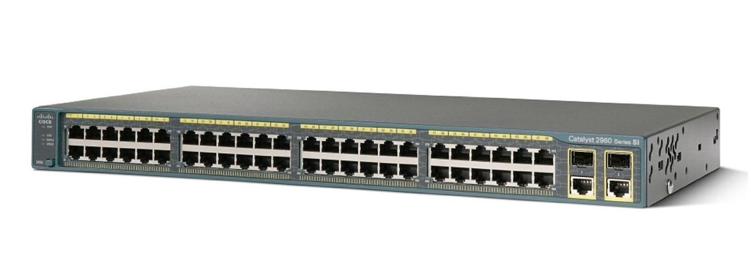 سوییچ مدیریتی 48 پورت Cisco مدل WS-C2960-48TC-S - فروشگاه اینترنتی طیف سنتر