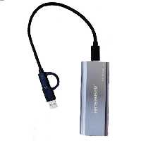 هارد اکسترنال SSD برند هایسنسر ظرفیت 256 گیگابایت