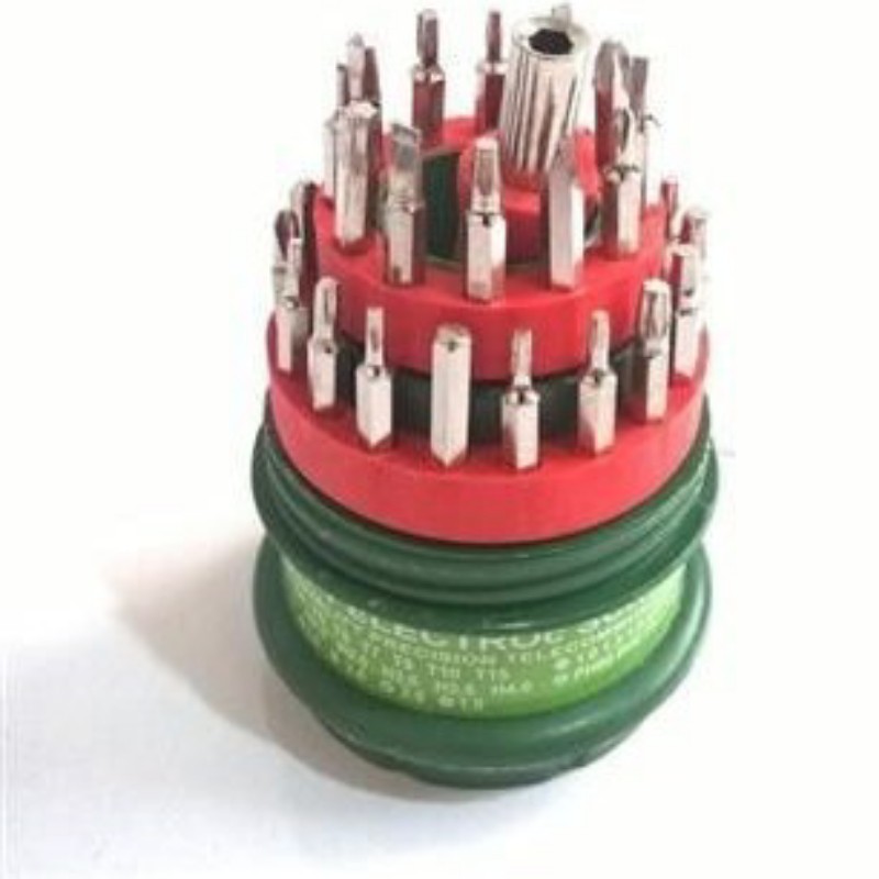 پیچ گوشتی ساعتی لیوانی 32 عددی