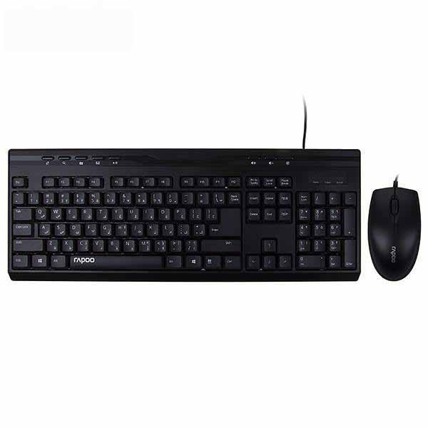 خرید کیبورد و ماوس رپو Keyboard Rapoo NX1710 با بهترین قیمت