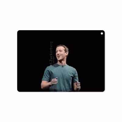 برچسب پوششی ماهوت مدل Mark Zuckerberg مناسب برای تبلت اپل iPad Air 2 2014 A1567