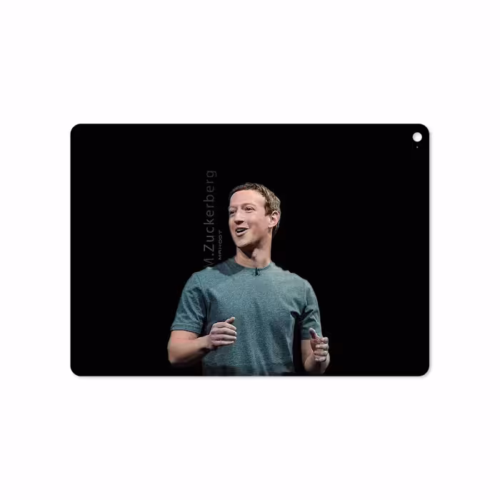 برچسب پوششی ماهوت مدل Mark Zuckerberg مناسب برای تبلت اپل iPad Air 2 2014 A1567
