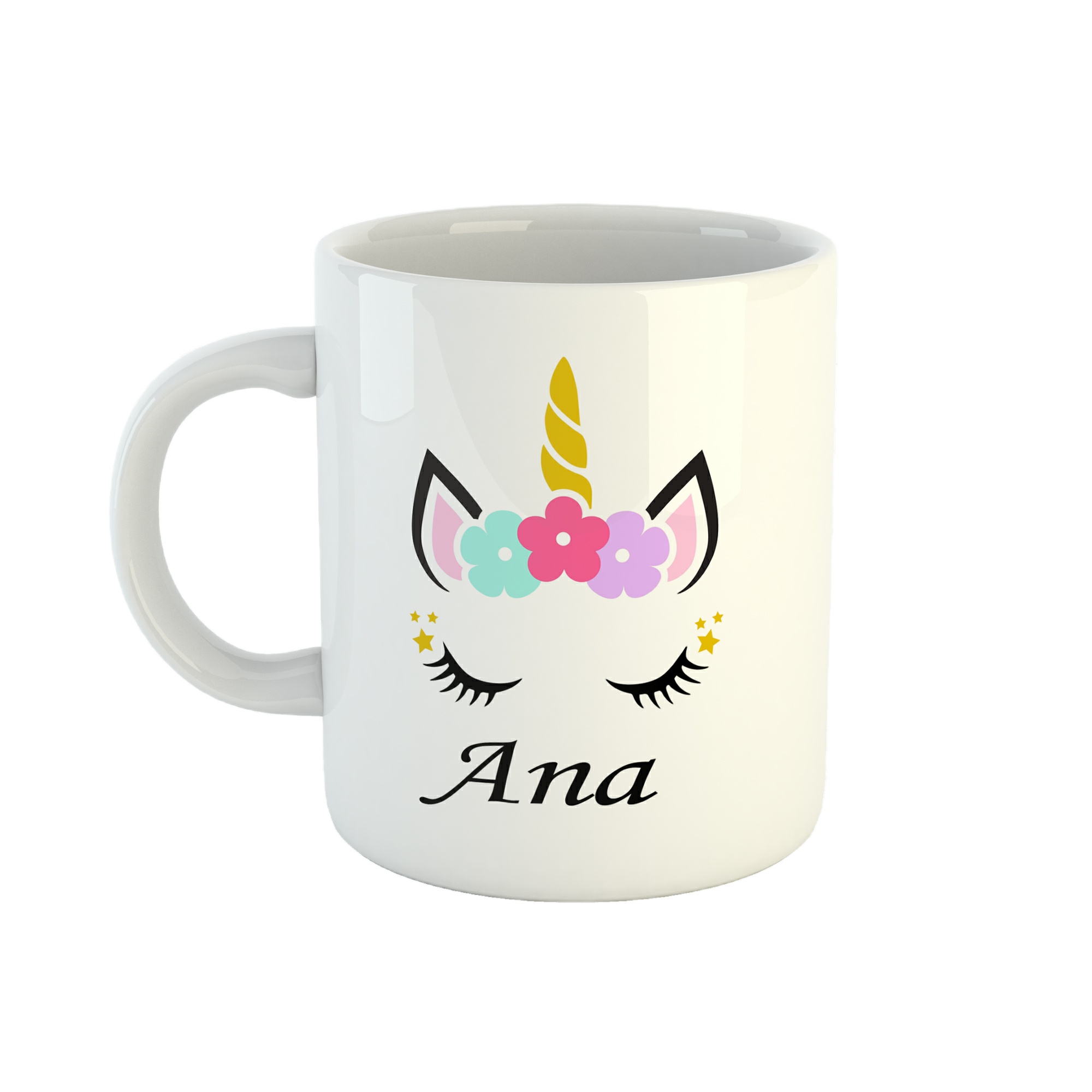 ماگ طرح اسم آنا مدل unicorn کد 1