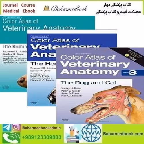 Color Atlas of Veterinary Anatomy 3Vol 2010 TRUE PDF price 1€ - کتاب پزشکی بهار