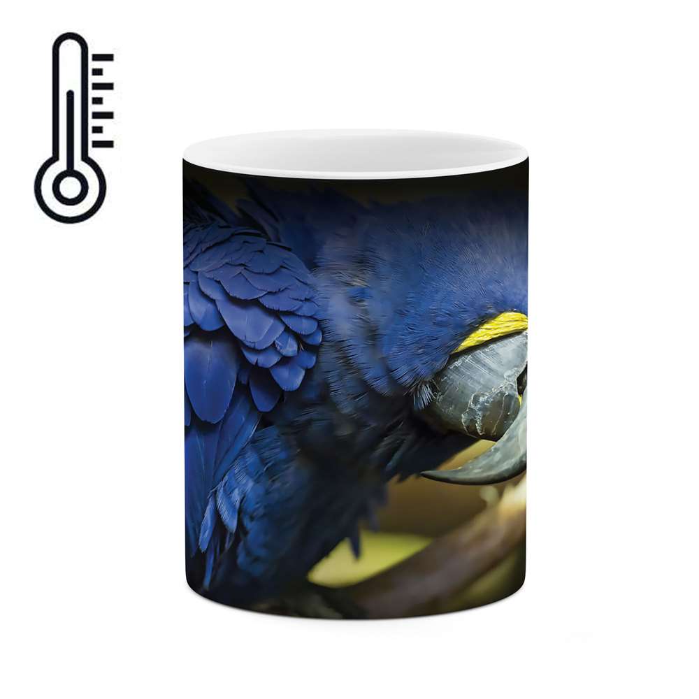 ماگ حرارتی طرح طوطی  مدل mgh03409