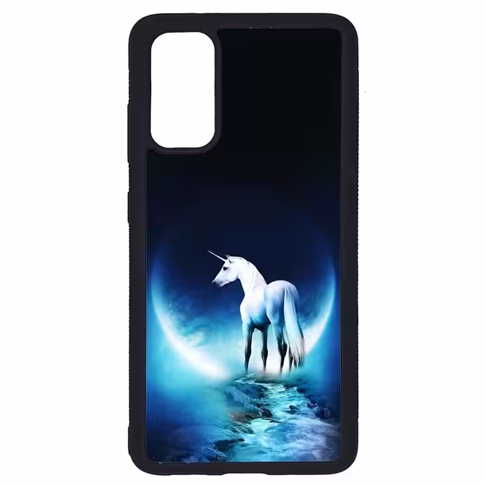 کاور طرح اسب شاخدار کد G-070 مناسب برای گوشی موبایل سامسونگ Galaxy S20 | دیجی قاب دونی