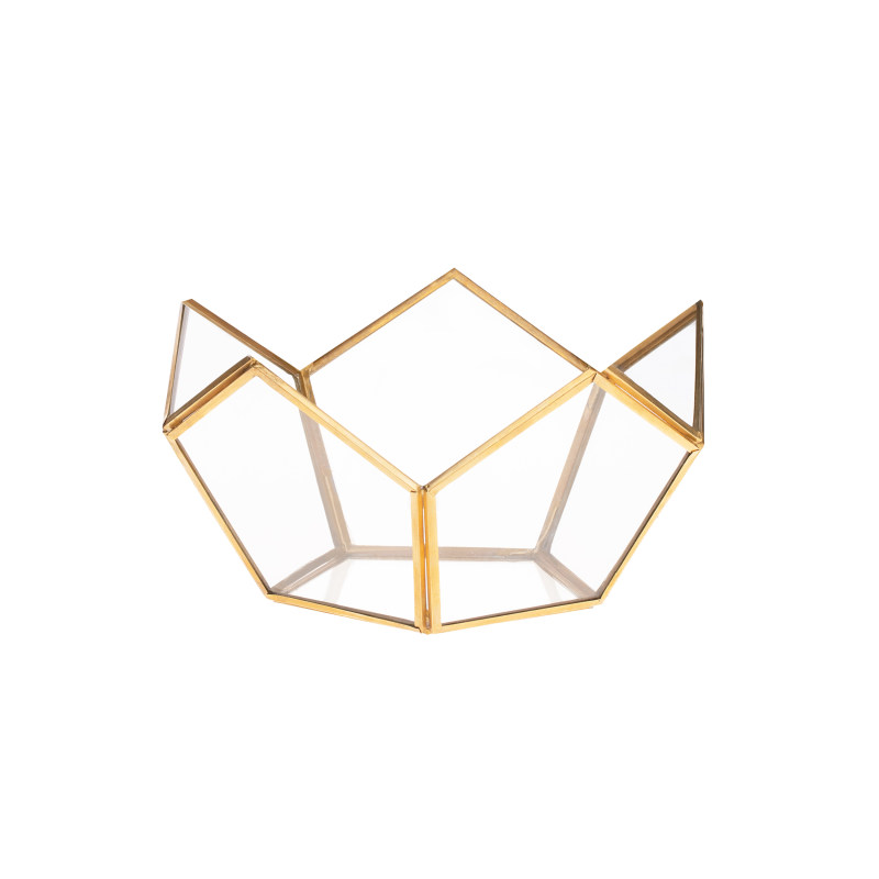 ظرف شیشه ای مدل تاج کد 19