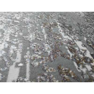 فرش ماشینی زمرد مشهد طرح پتینه کد TA107 زمینه طوسی