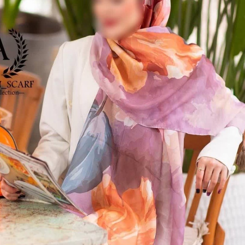 شال نخی چهار فصل شیک بسیار زیبا قواره دو در هشتاد ارسال سریع