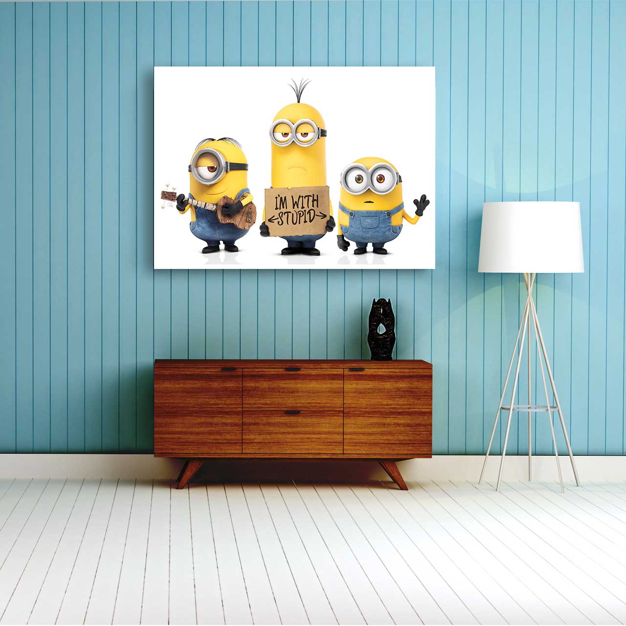 تابلو شاسی طرح مینیون ها مدل Kid 0831