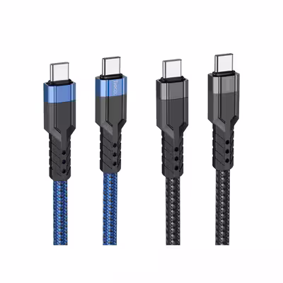 کابل تبدیل USB-C هوکو مدل U110 60W طول 1.2 متر