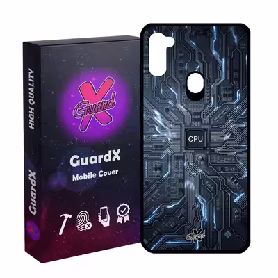 کاور گارد ایکس طرح CPU مدل Glass10504 مناسب برای گوشی موبایل سامسونگ Galaxy A11/M11