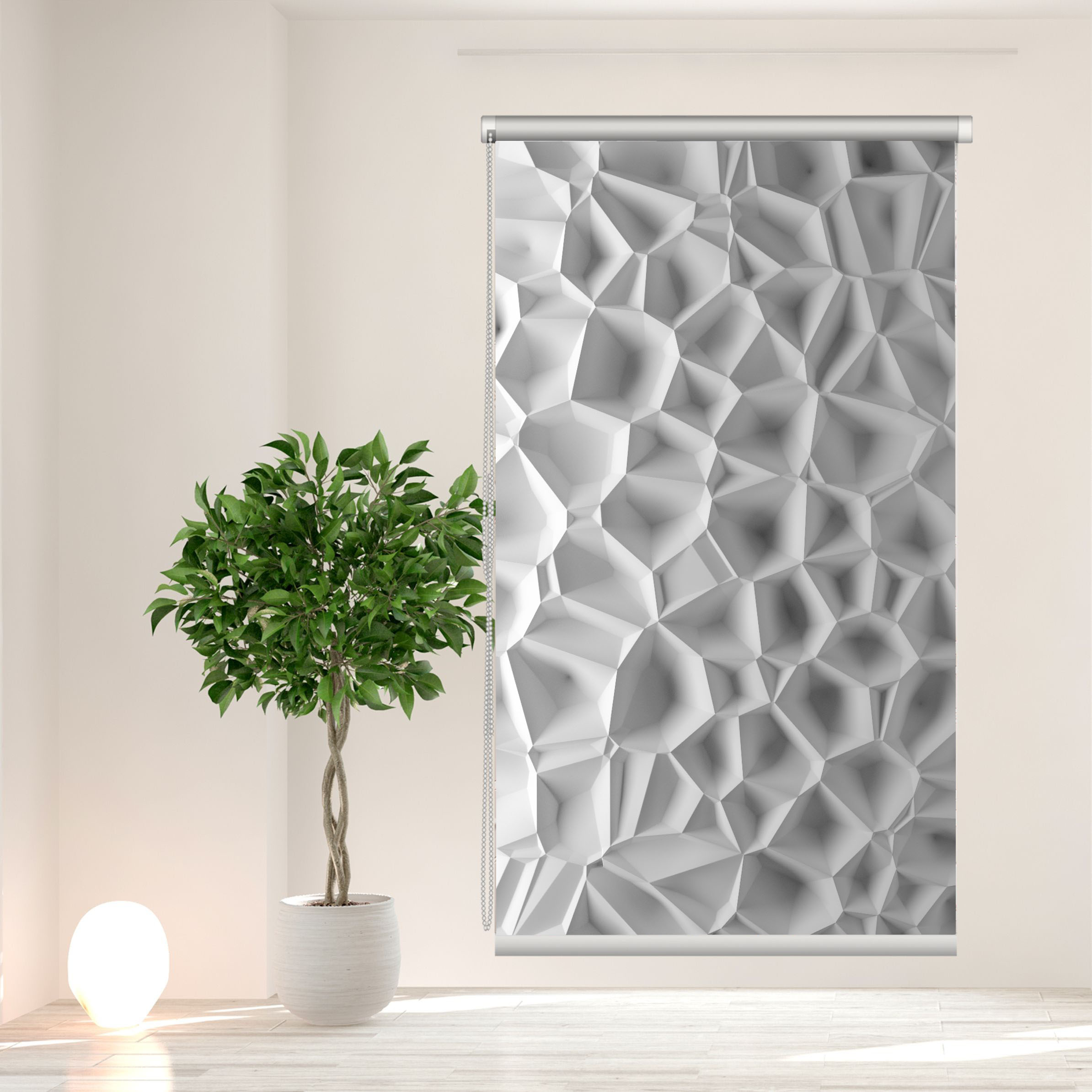 پرده شید مدل 3D.100 سایز 120x180 سانتیمتر