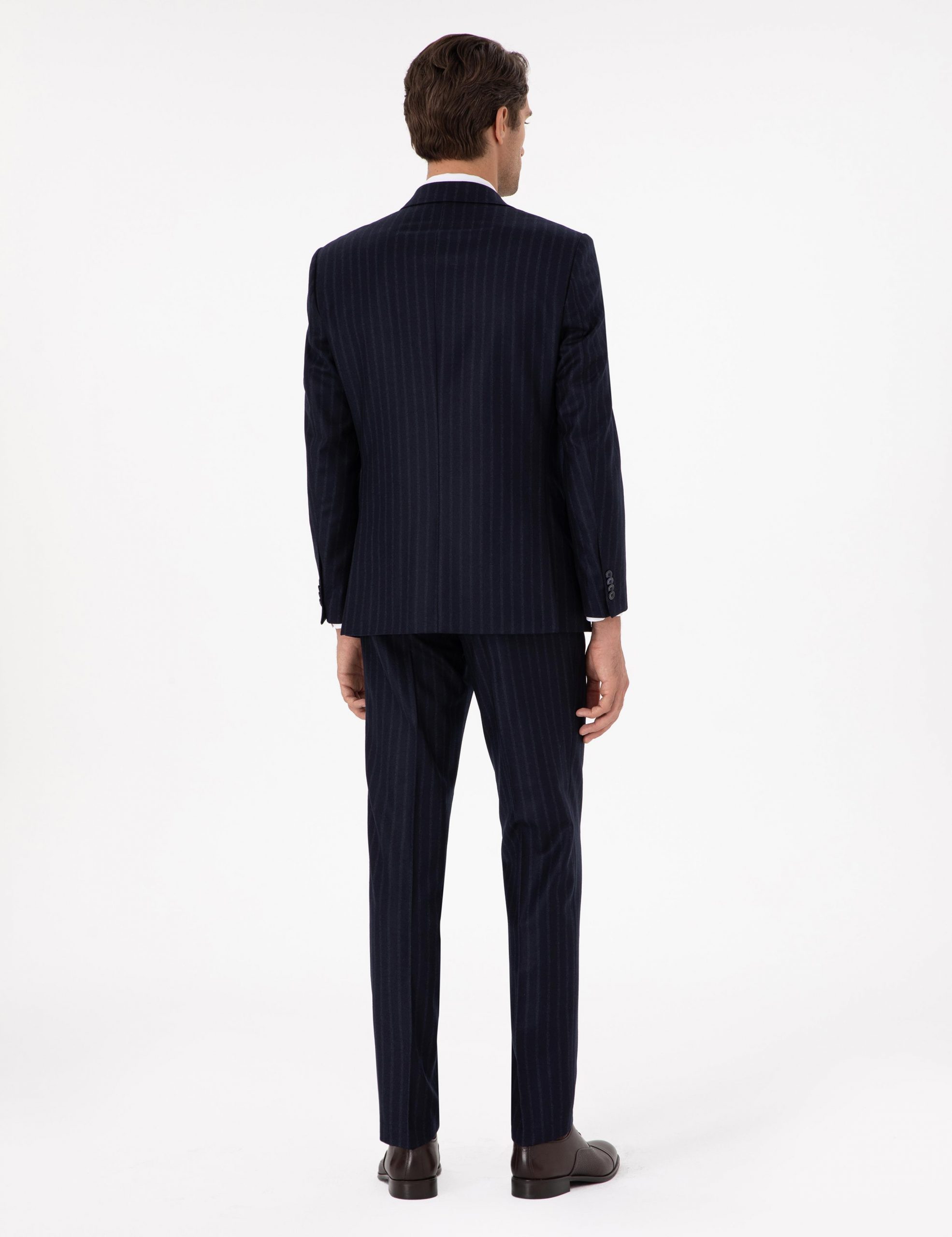 کت و شلوار مردانه سرمه ای تیره کاشارل