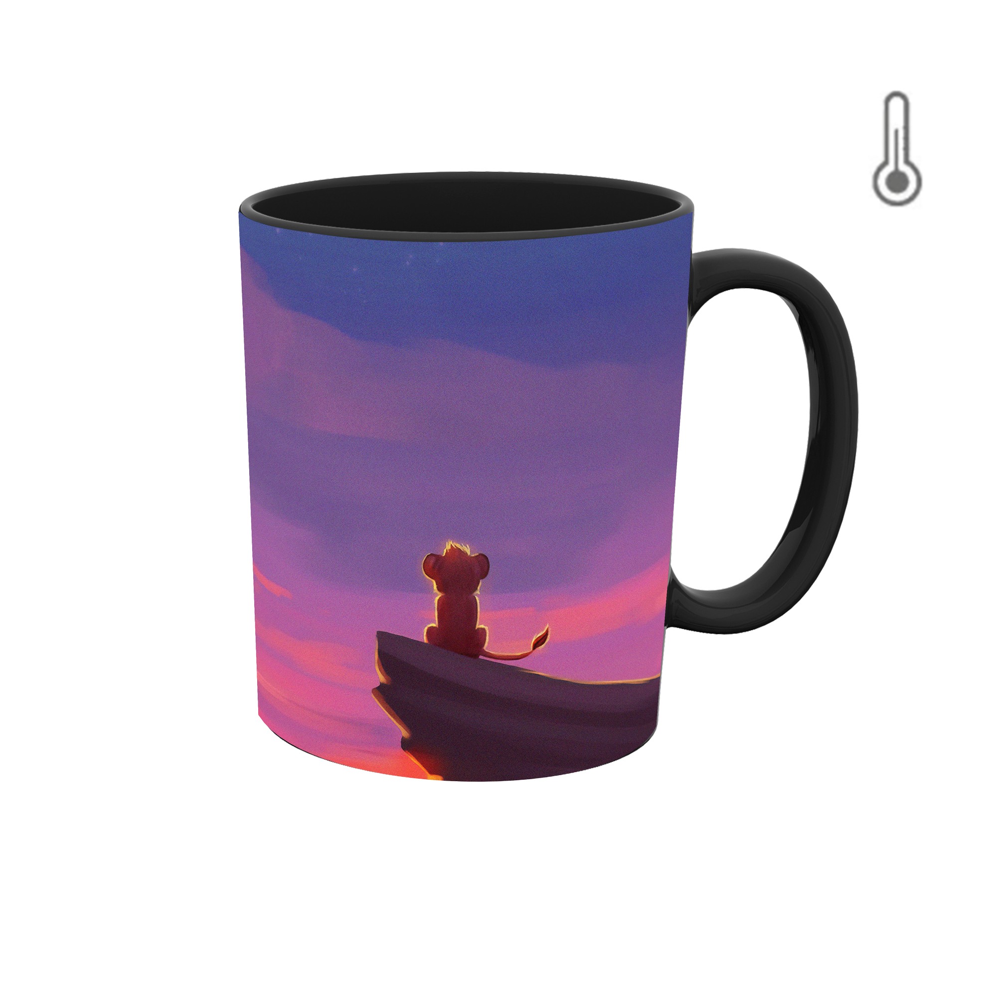 ماگ حرارتی طرح انیمیشن شیرشاه 