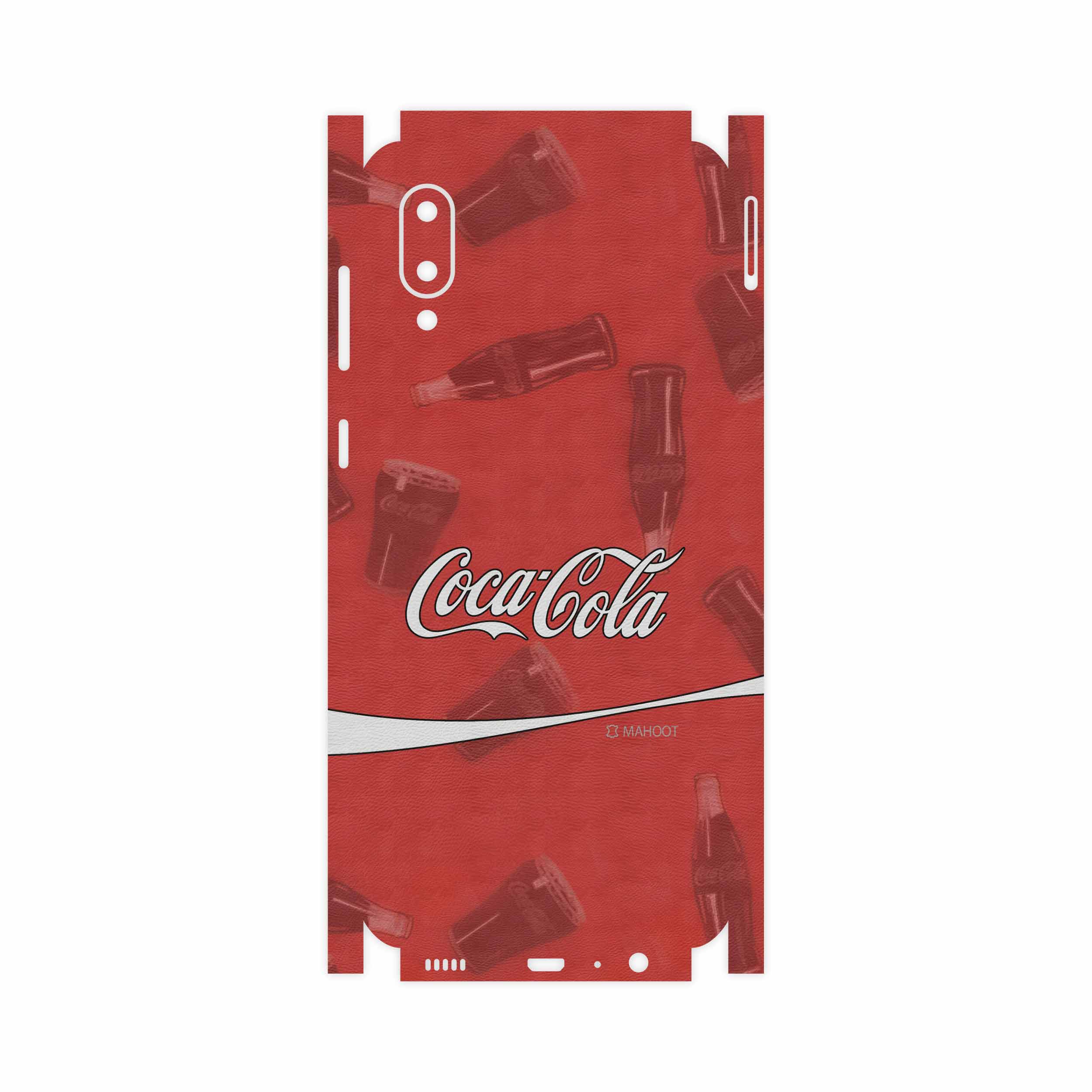 برچسب پوششی ماهوت مدل Coca-Cola-Logo-FullSkin مناسب برای گوشی موبایل سامسونگ Galaxy A02