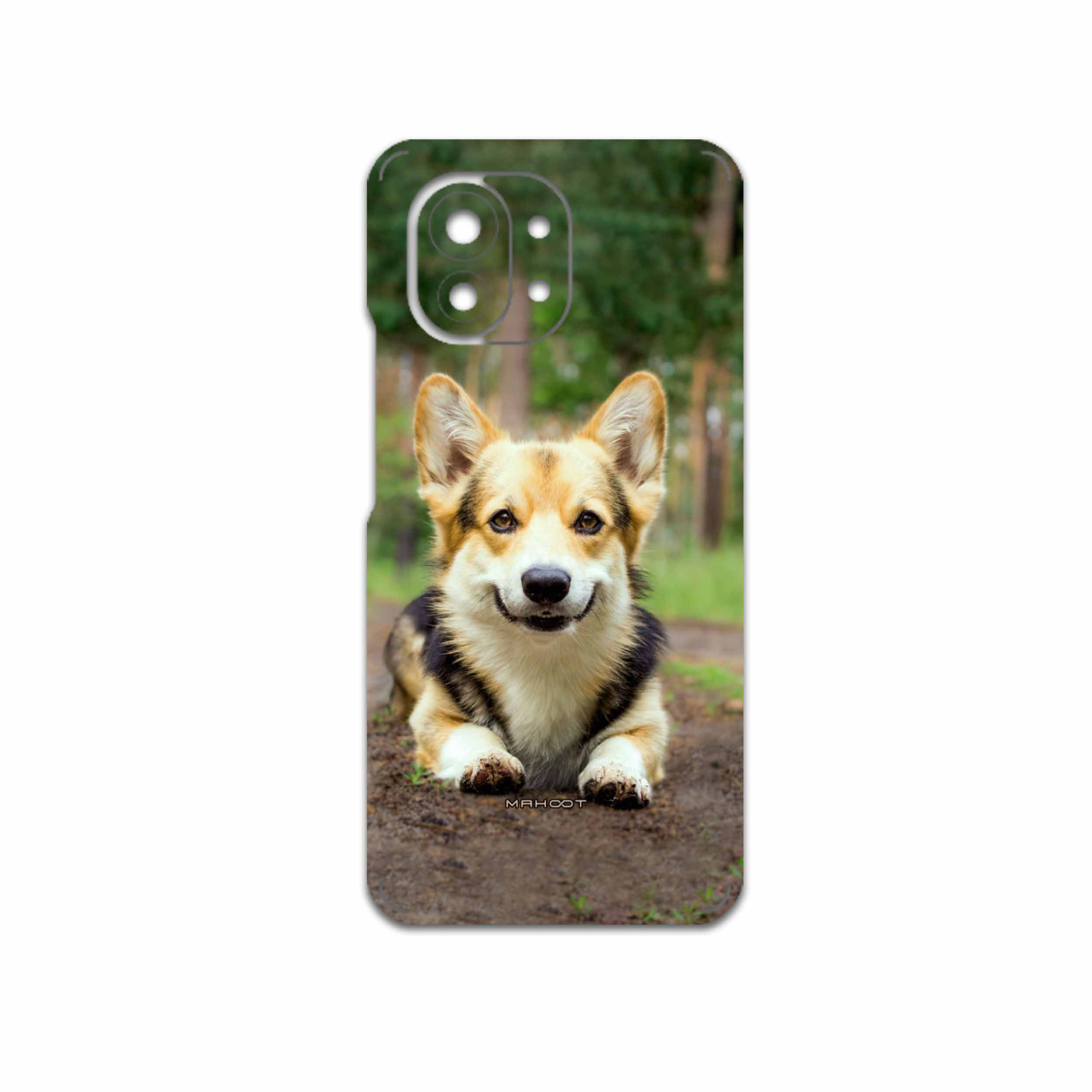 برچسب پوششی ماهوت مدل Dog-2 مناسب برای گوشی موبایل شیائومی Mi 11 5G