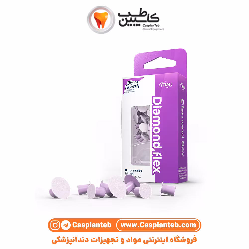 دیسک پالیش نمدی diamond flex