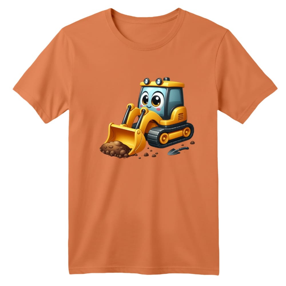 تی شرت آستین کوتاه بچگانه مدل لودر رنگ گلبهی