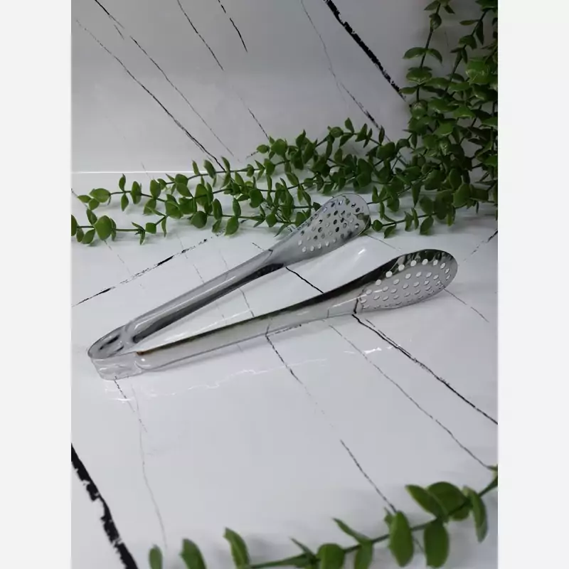 انبر مرغ و سالاد استیل