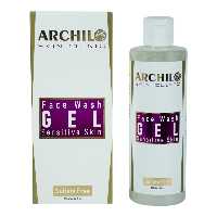 ژل شستشو صورت آرچیلو مناسب پوست حساس حجم 250mL