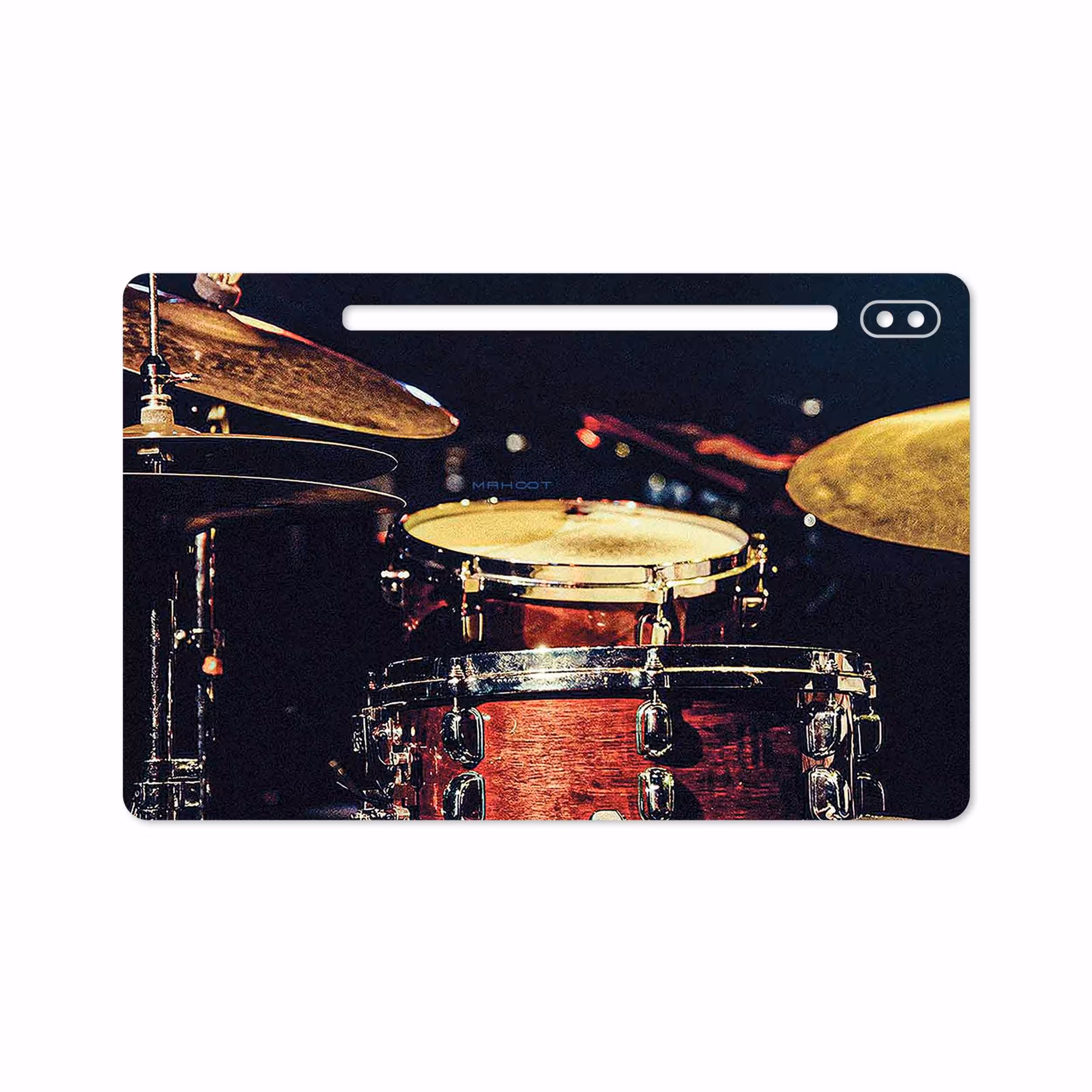 برچسب پوششی ماهوت مدل Drum Kit مناسب برای تبلت سامسونگ Galaxy Tab S6 2019 SM-T860