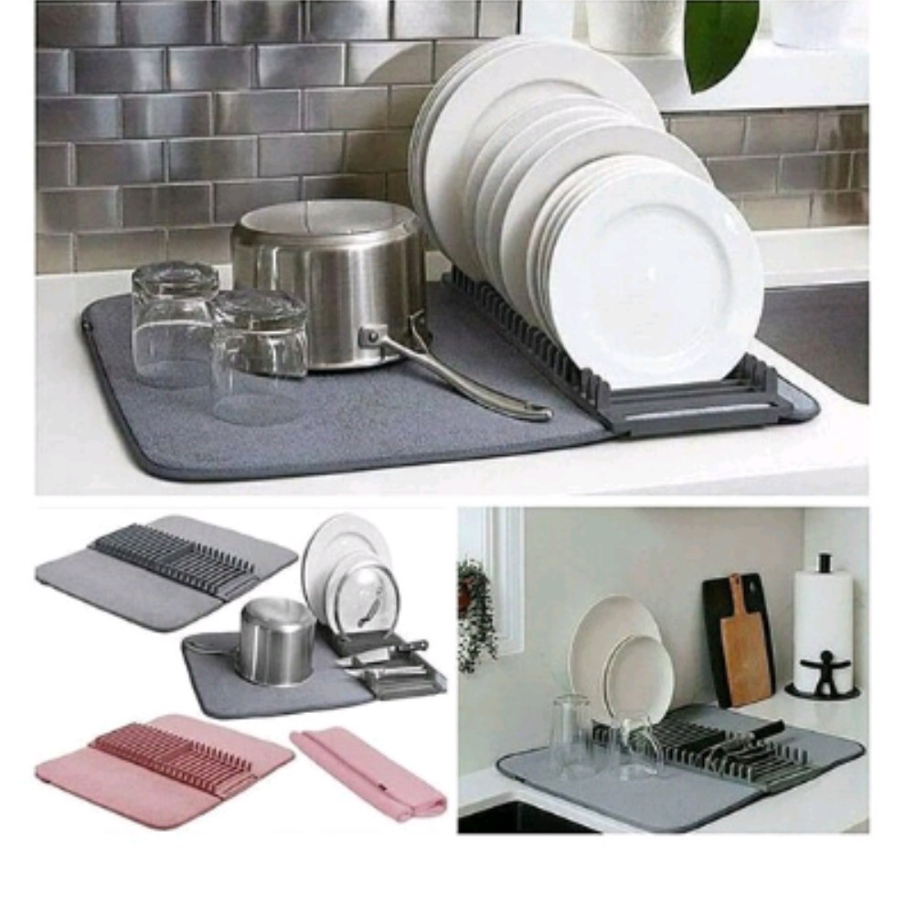 نمگیر استند دارکنار سینک جنس میکرو فایبر در ابعاد45  در 60 