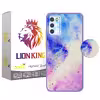 کاور لاین کینگ مدل Kahkeshaniha مناسب برای گوشی موبایل سامسونگ Galaxy A02s به همراه پایه نگهدارنده