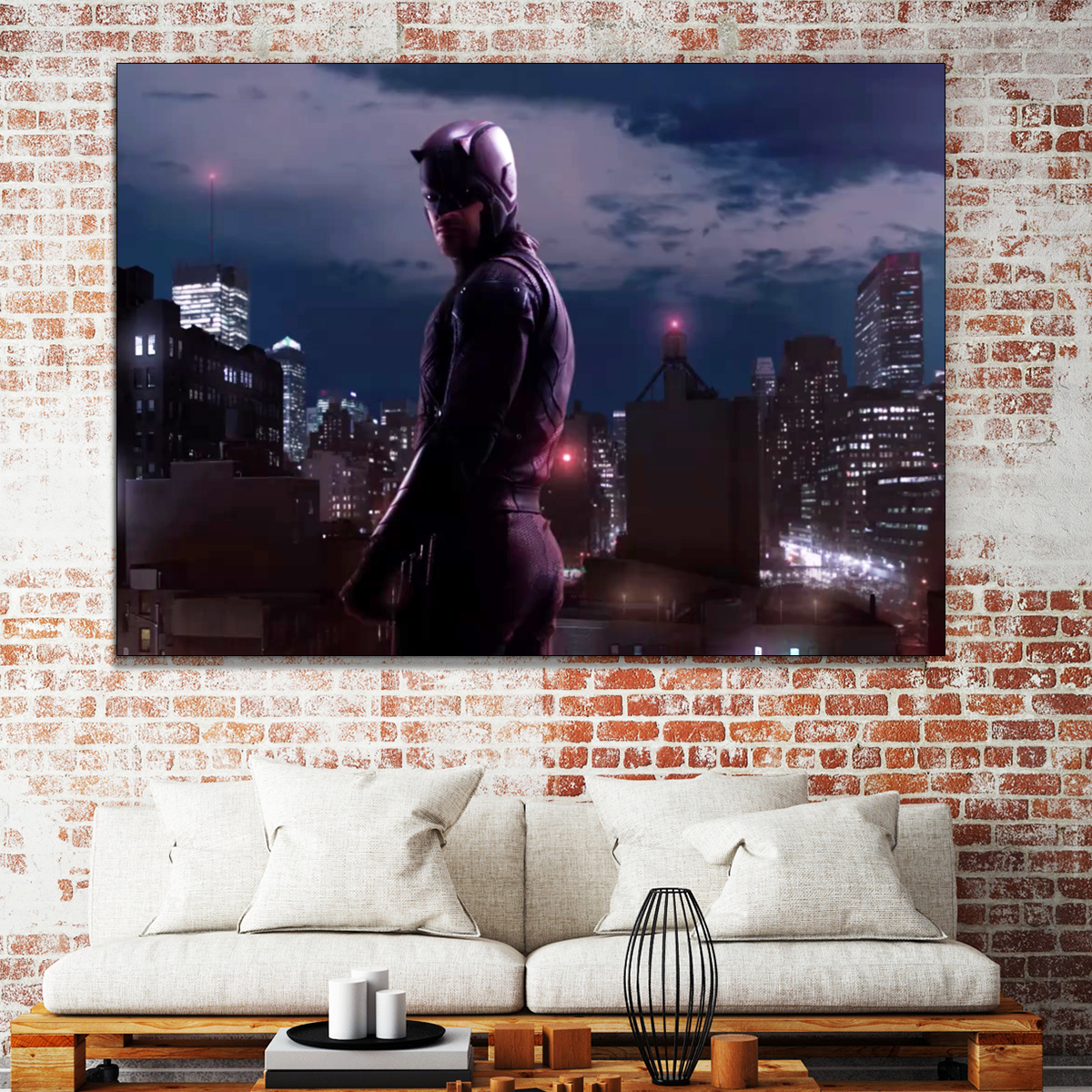 تابلو شاسی گالری استاربوی طرح دردویل مدل مارول 061