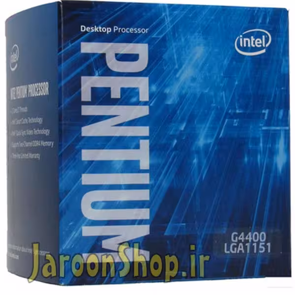 پردازنده مرکزی اینتل مدل Pentium G4400 (باکس اصلی)