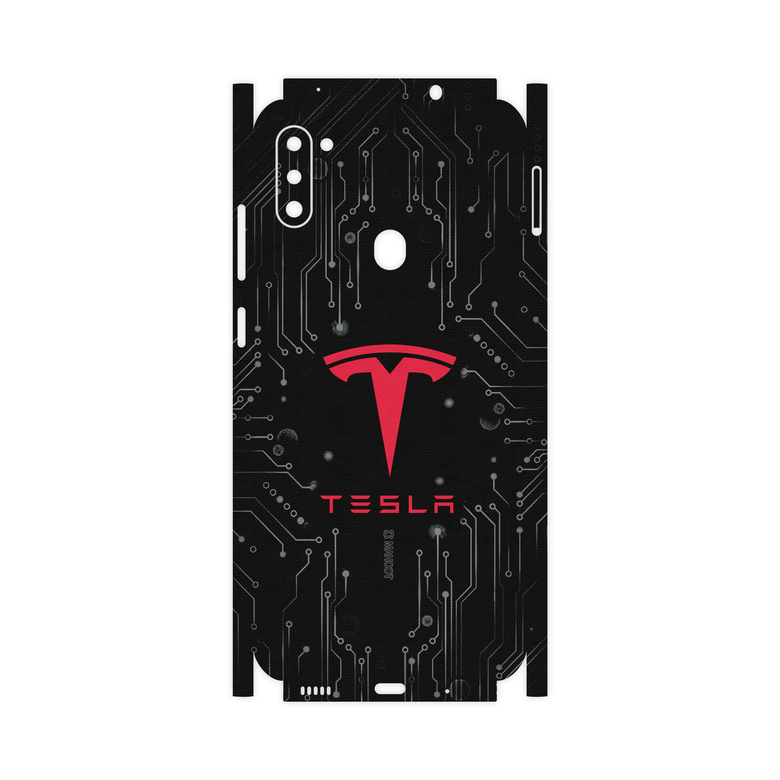 برچسب پوششی ماهوت مدل TESLA-Motors-FullSkin مناسب برای گوشی موبایل سامسونگ Galaxy M11