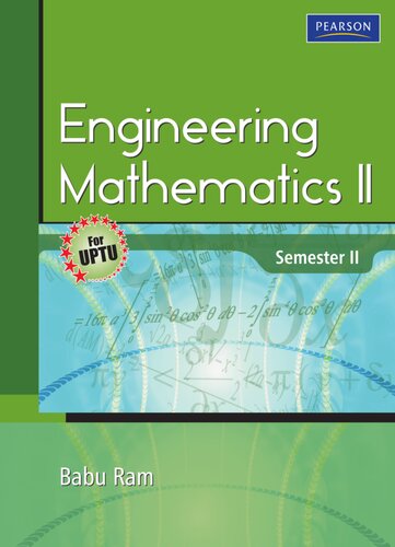  دانلود کتاب Engineering Mathematics II (Semester II) For Uptu, 2010 - دانلود کتاب های دانشگاهی