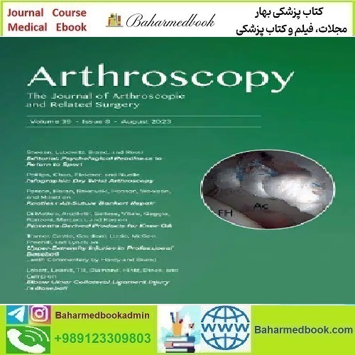 Arthroscopy The Journal of Arthroscopic & Related Surgery Volume