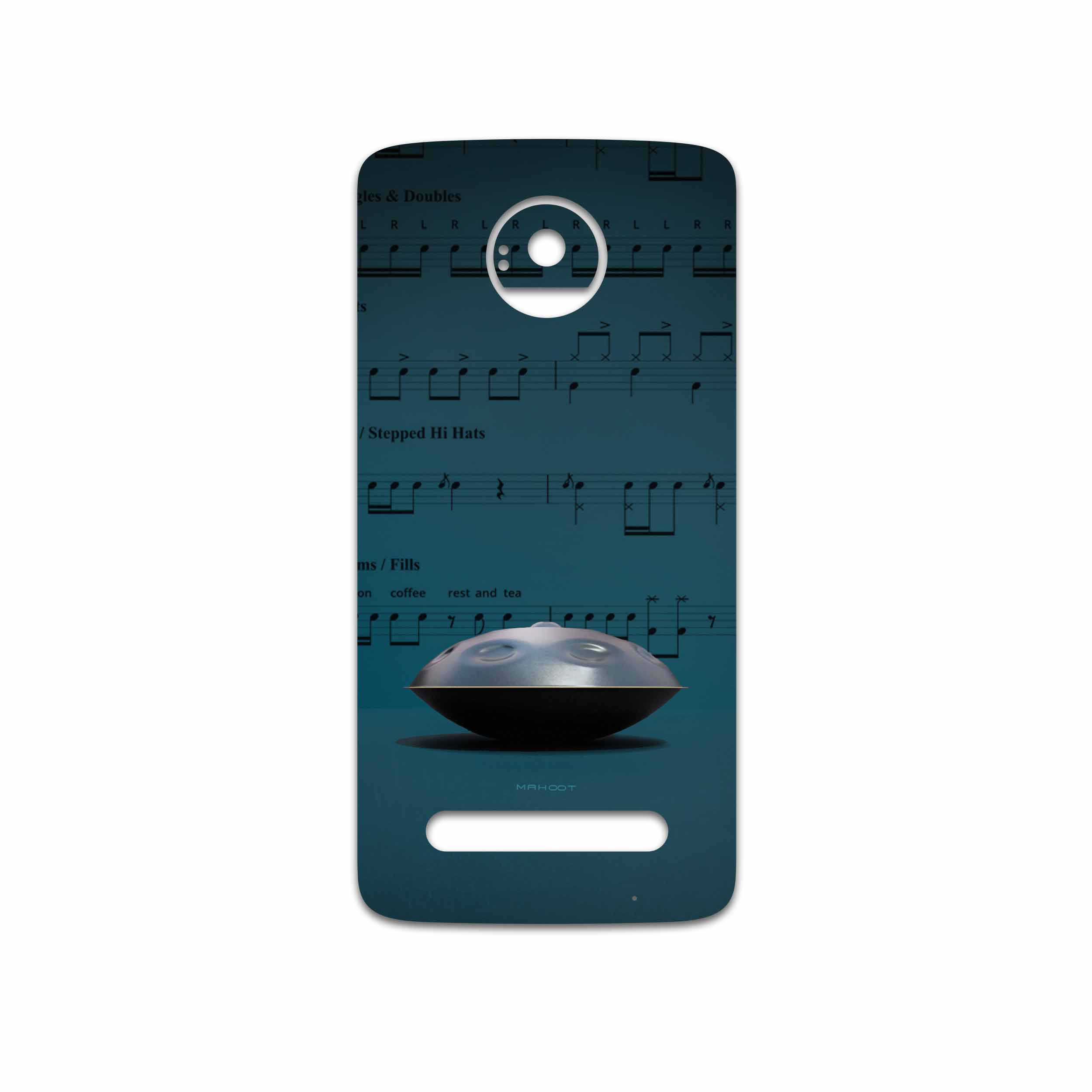 برچسب پوششی ماهوت مدل Hang Instrument مناسب برای گوشی موبایل موتورولا Moto Z2 Play